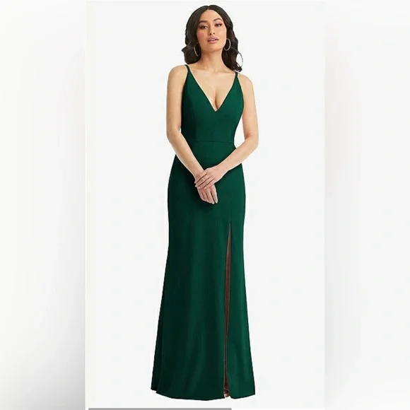 slim fit dress slacks Dessy Bridesmaids: Dessy 3176